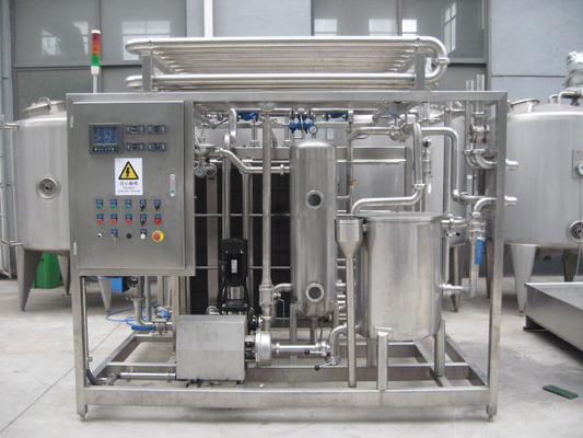 304ステンレス鋼のミルクの飲料のための商業版の低温殺菌器