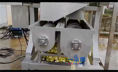 マンゴの石取り機のDestoningフルーツ皮のための産業ジューサー機械SUS304