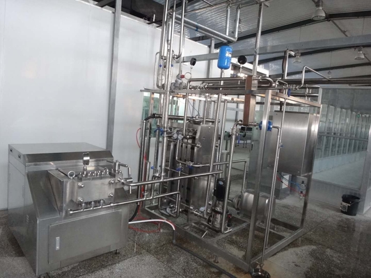 酪農場の飲料の植物の解決のためのUHTのフルーツ ジュースの低温殺菌器機械