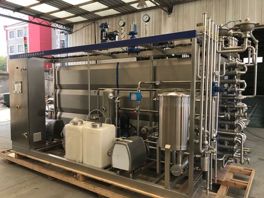 UHTの酪農場のミルクの低温殺菌機械安定したランニング
