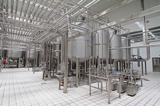 500-10000L/H オーダーメイド冷凝乳生産工場 コンプリート冷凝乳加工ライン 冷凝乳機械