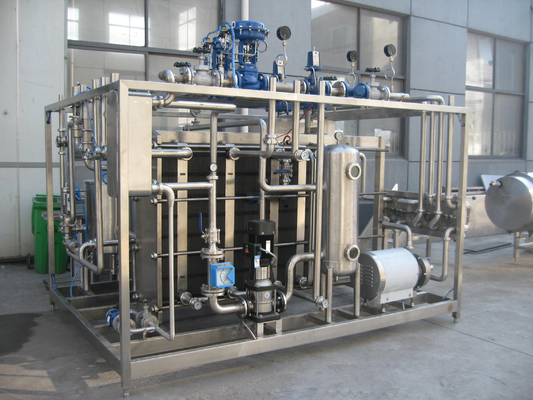 乳/ヨーグルト/卵液体加工ラインのためのプロフェッショナル消毒消毒剤 500-20000l/H パーソナライズされた消毒剤 SUS 304/316