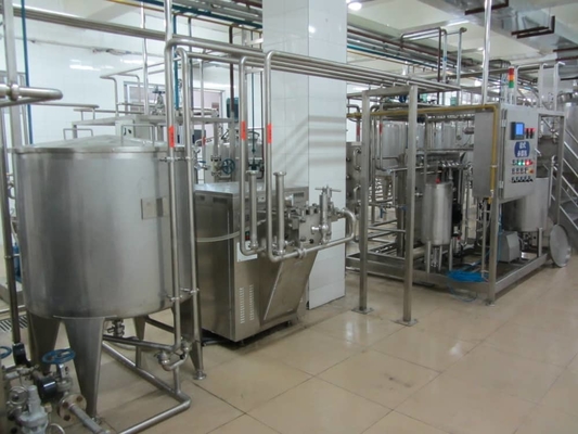 500〜10000L/H カスタマイズされた凝縮牛乳加工ライン 完全な甘味/砂糖のない凝縮牛乳生産工場 凝縮牛乳機械