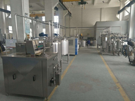 500-30000L/H カスタマイズされたアイスクリーム生産工場 完全な柔らかい/ハードアイスクリーム加工ライン PLC付きアイスクリームマシン
