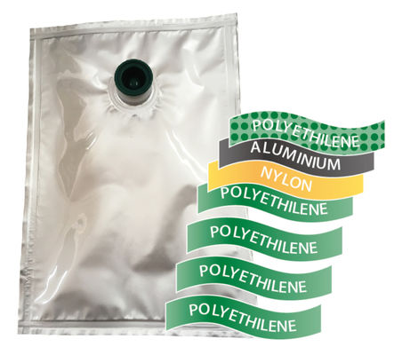 Designer Aseptic Packagingt Pouch Juice 1L 3L 5L 10L 20L for Wine Juice  Bib Bag In Box