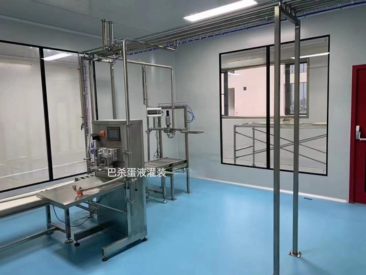 ホモゲナイザーと液体卵冷却/卵処理設備の加熱のための自動卵消毒機