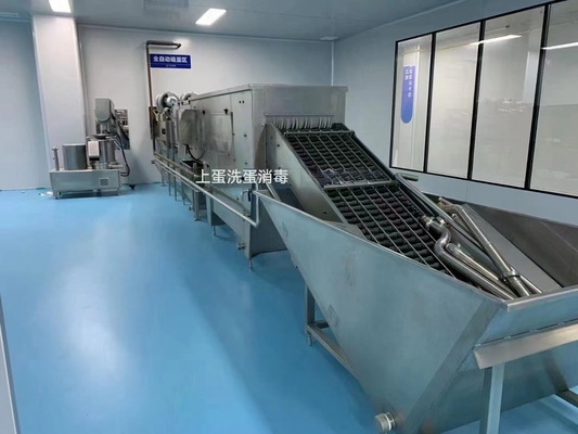 パーソナライズされた完全な卵液処理卵液機械 PLC全卵液/卵白液/卵黄液設備
