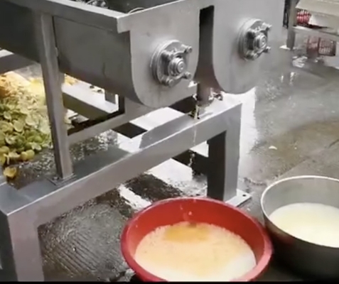 アナナスのジュースメーカー スクリュープレッシング工業工場