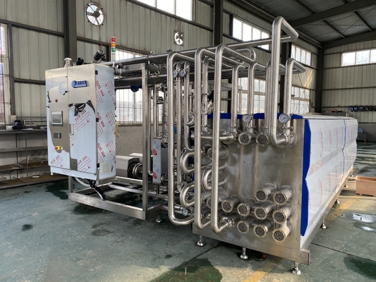 オーダーメイド 500-20000L/H UHT 果物・野菜加工ラインのステリライザー
