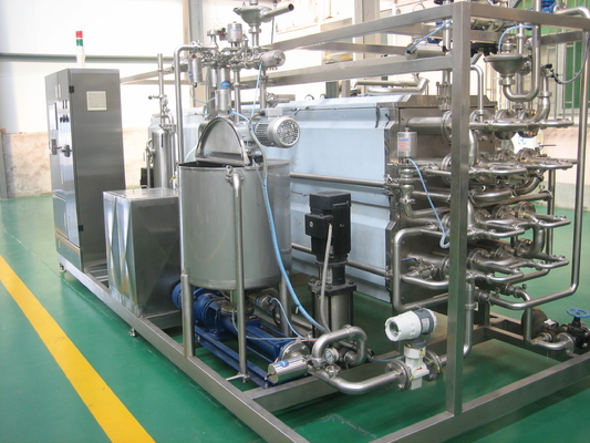 オーダーメイド 500-20000L/H UHT 果物・野菜加工ラインのステリライザー