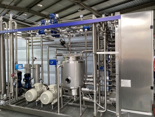 高品質の500~20000L/H UHTステリライザー ヨーグルト/ミルク/アイスクリーム生産工場向け 中国製