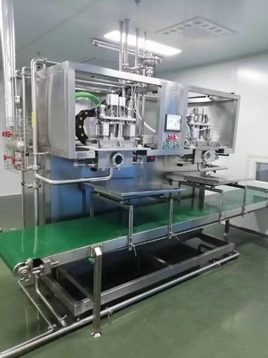 高品質のカスタマイズされた自動アセプティックBIB充填機 2L / 5L / 20Lバッグの箱の果物ジュース / ミルク / ソース充填機