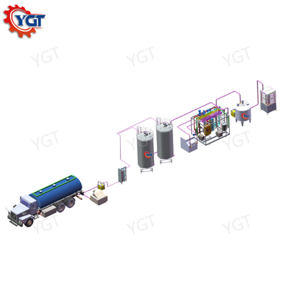 効率性 500~20000l/H パステル化ミルク生産工場 パステル化ミルク産業 SUS304/316