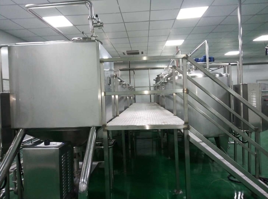エネルギー効率の良いUHTミルク生産機 UHTミルク生産ライン 500~20000l/Hの乳製品産業のためのソリューション