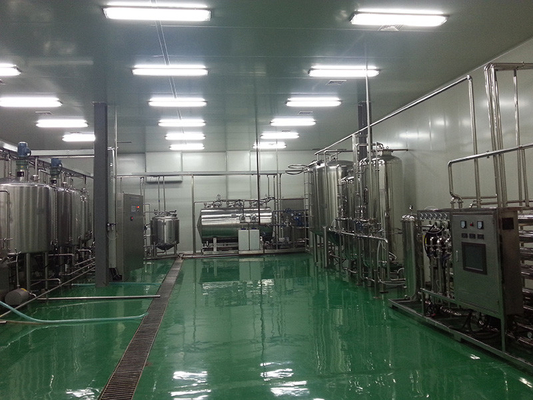 エネルギー効率の良いUHTミルク生産機 UHTミルク生産ライン 500~20000l/Hの乳製品産業のためのソリューション