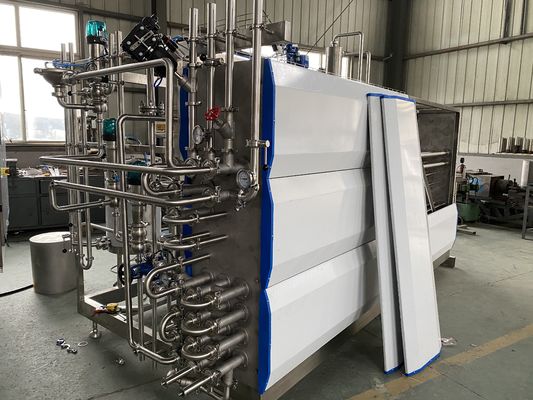 1000L UHT殺菌機 超高温処理と無菌処理による各種液体食品製品 SUS304